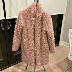 Light Pink Furry Coat